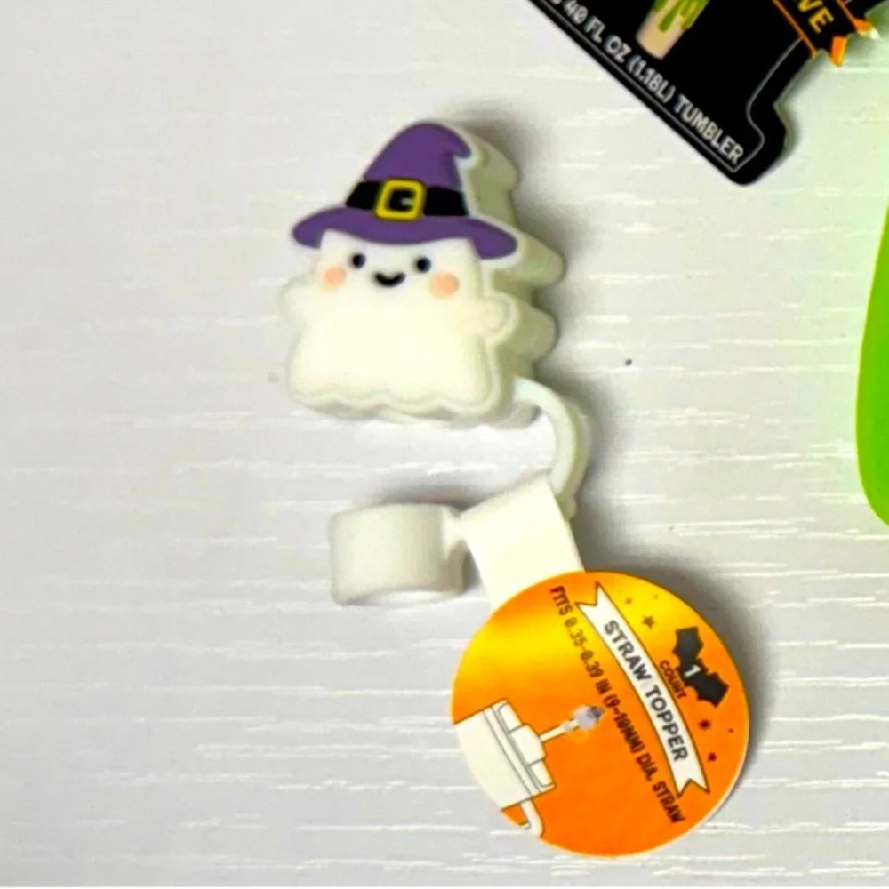 3 for $15 SALE Target Glow in the Dark Drip Sleeve & Ghost Straw Topper New